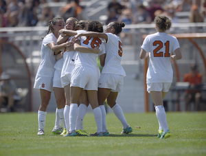 The Orange had fewer shots (18 to 11) and corner kicks (7-2), but tied the Huskies where it mattered most.