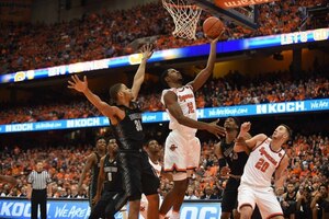 Taurean Thompson was one of two freshman to see consistent minutes last season for the Orange.