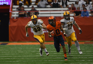 Sophomore Sean Riley totaled a career-best 247 all-purpose yards against Central Michigan.
